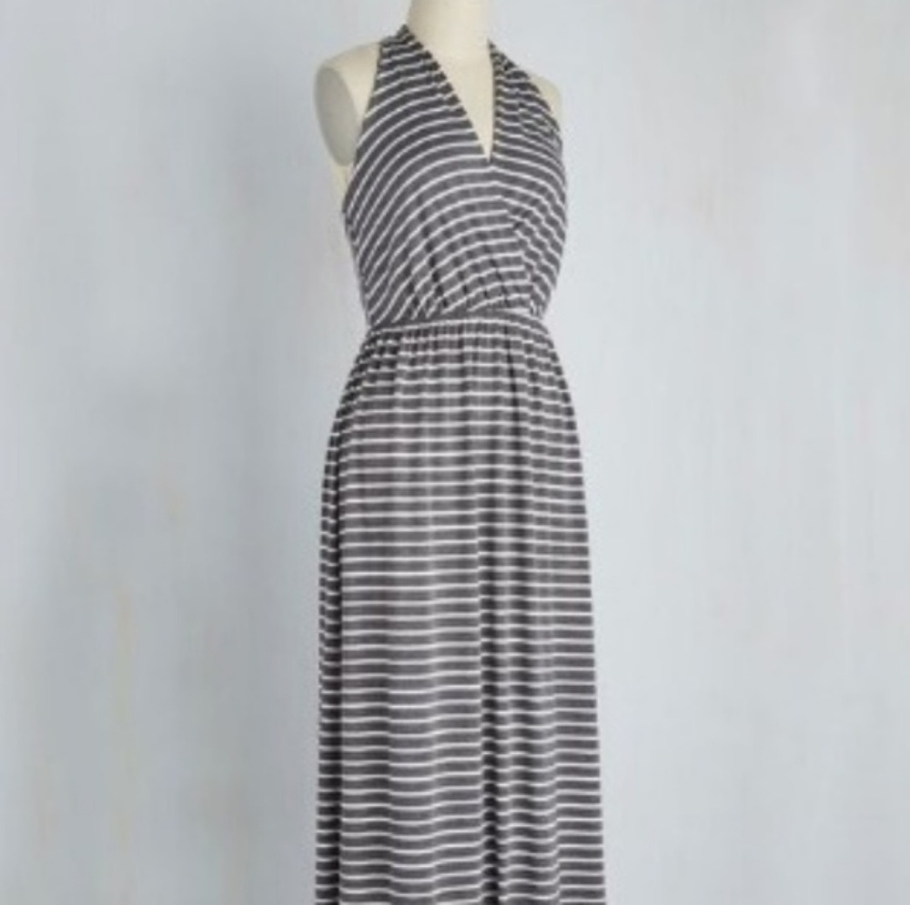 Striped Maxi Dress